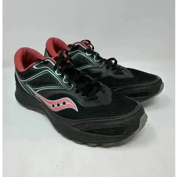 Saucony Cohesion 12 Women's Active Comfort Shoe Pink and Blue - Size 11 - Picture 6 of 11